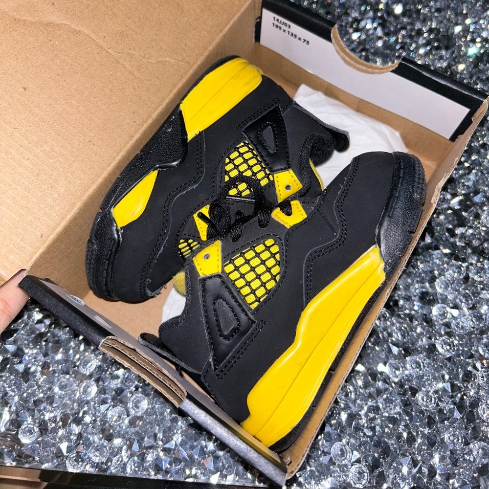 JORDAN 4 RETRO TD 'THUNDER'